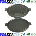 Round Nonstick Preseasoned Cast Iron Griddle Plate